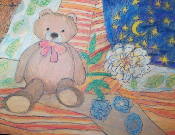 Рисование подарок маме