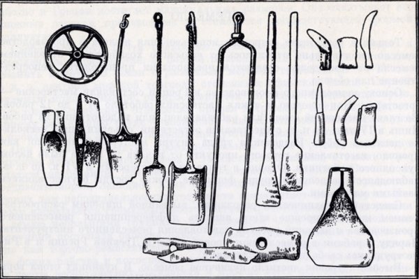 Орудия труда древней Греции