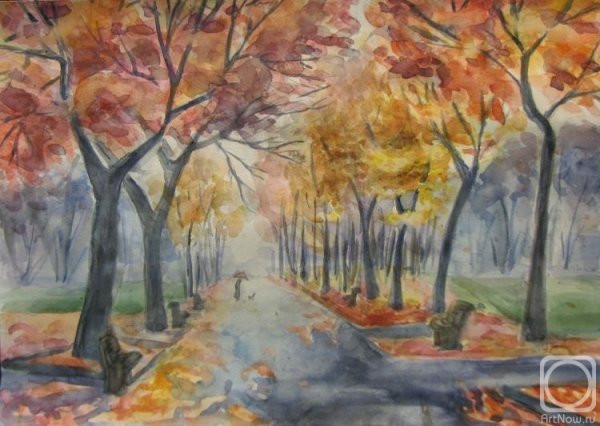 Рисование парков и скверов