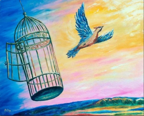 Птица из клетки