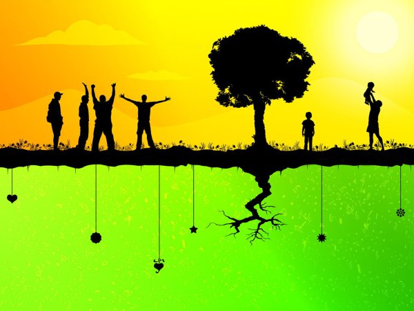 Жизнь силуэт