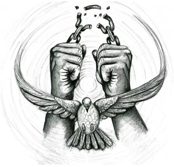 Символ свободы тату эскизы