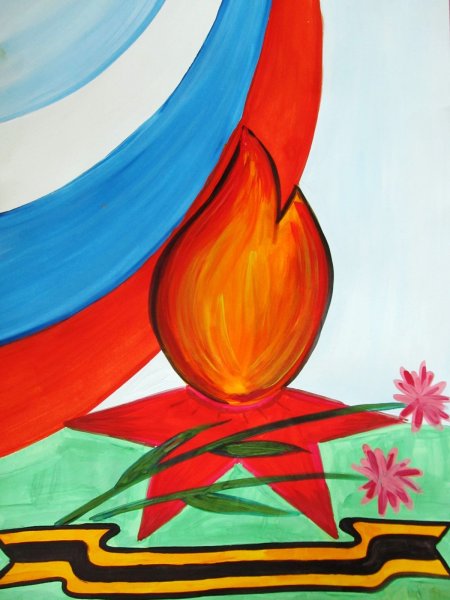 Рисование на тему Россия