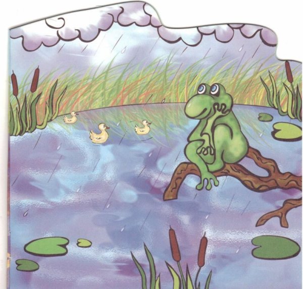 Рисунок к сказке лягушка путешественница