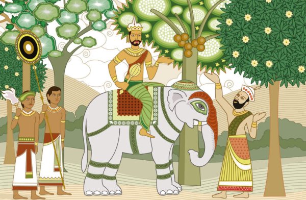 Рисунок на тему Индия