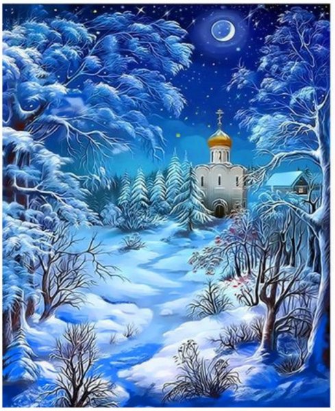 Виктор Цыганов зимние пейзажи