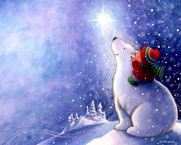 Волшебные новогодние иллюстрации