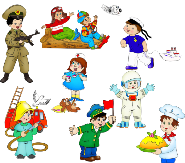 Иллюстрации профессии для детей