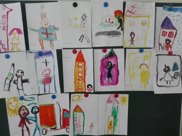 Рисование в средней группе на тему профессии