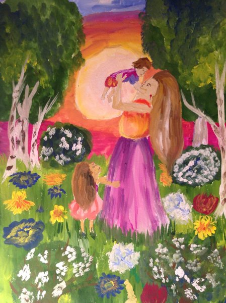 Рисунок конкурс тепло маминых рук