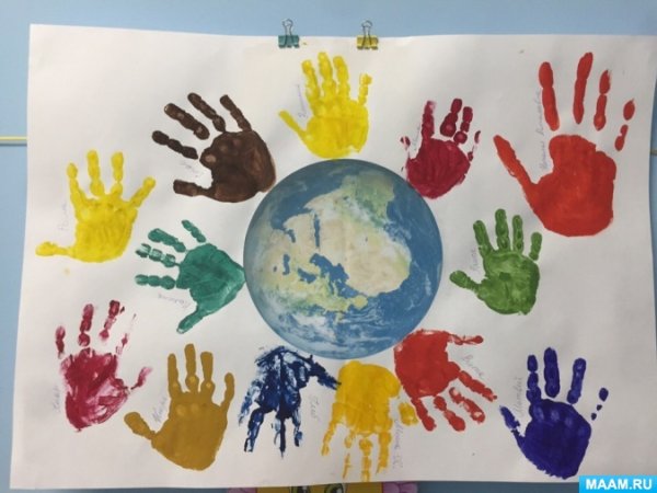 Рисование дружат дети всей планеты