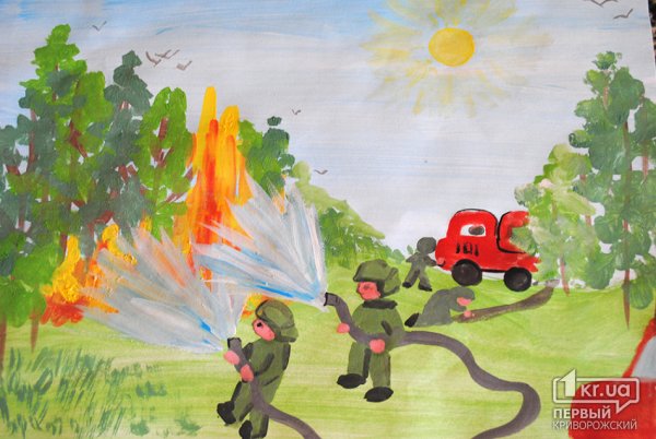 Противопожарная тематика для детей
