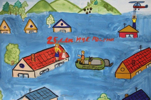 Рисунок на тему Чрезвычайные ситуации