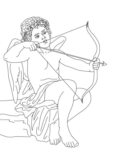 Мифы древней Греции раскраска