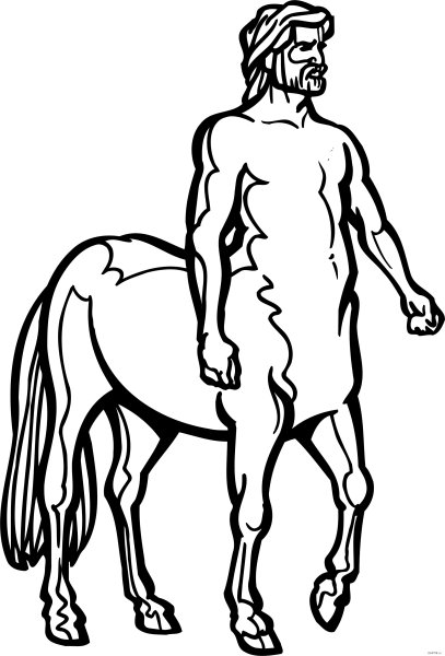 Нарисовать кентавра