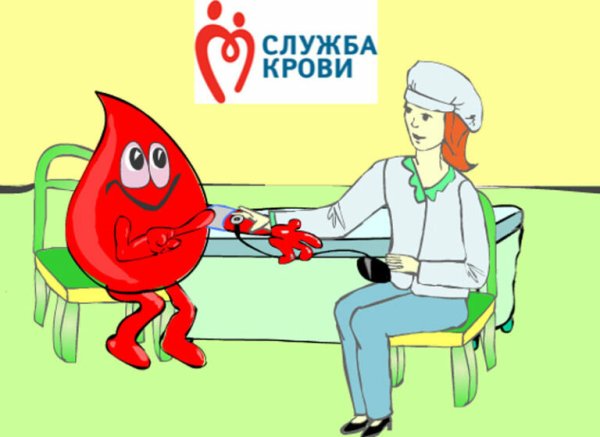 Донорство крови рисунки