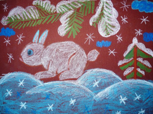 Рисование зимние чудеса