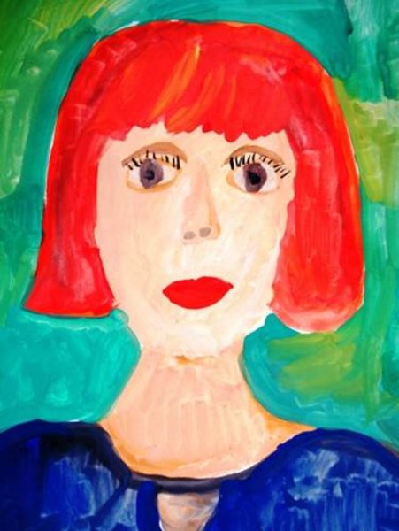 Портрет мамы рисунок