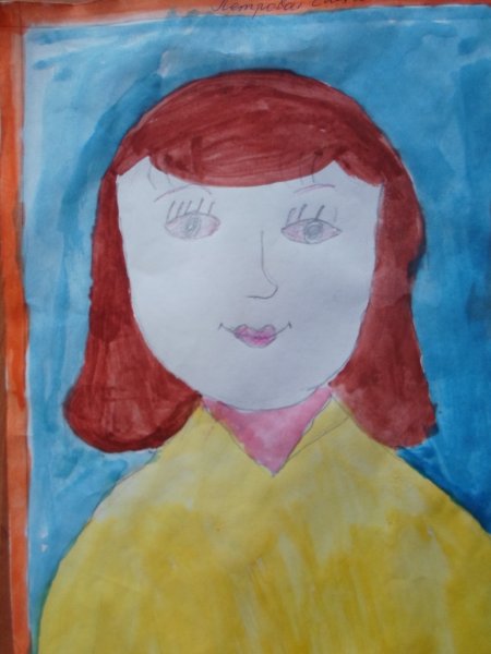 Портрет моей мамы