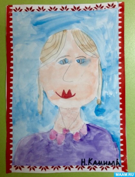 Портрет воспитателя детского сада