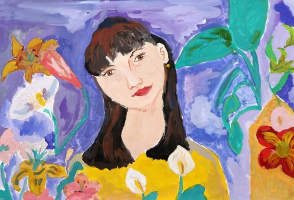 Рисунок мамы карандашом детский