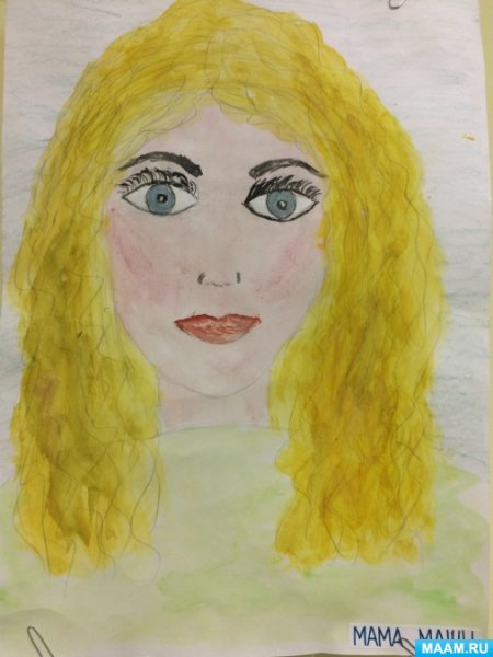 Рисунок мамы