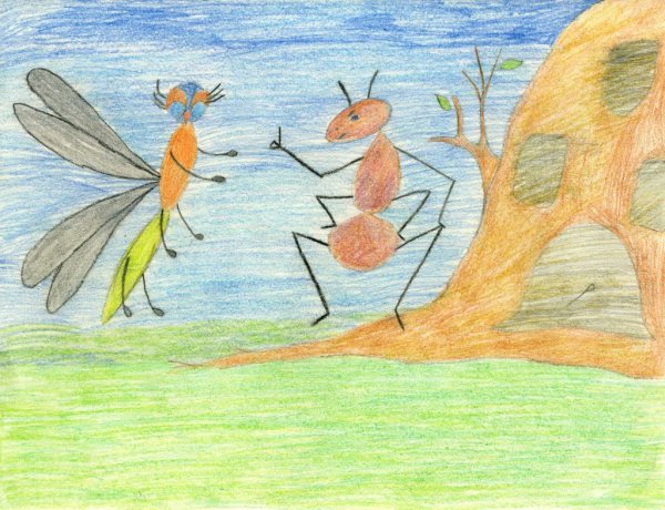 Рисование по басням Крылова