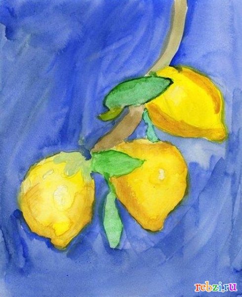 Натюрморт для детей 3 лет