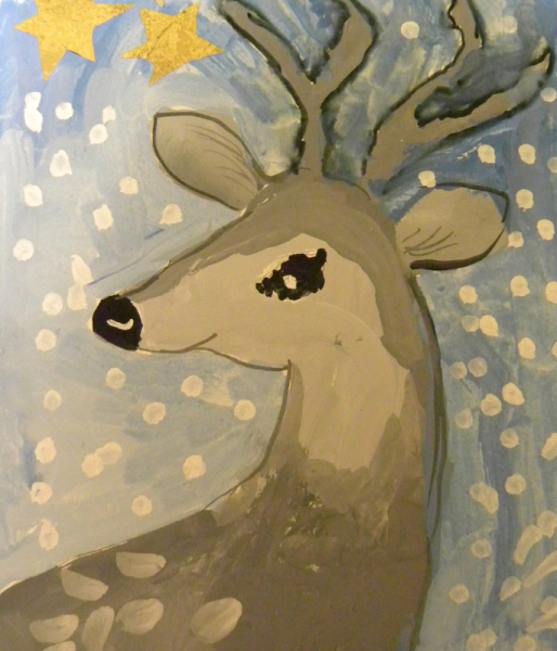 Изо рисование на свободную тему