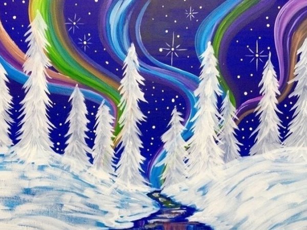 Волшебные краски зимы