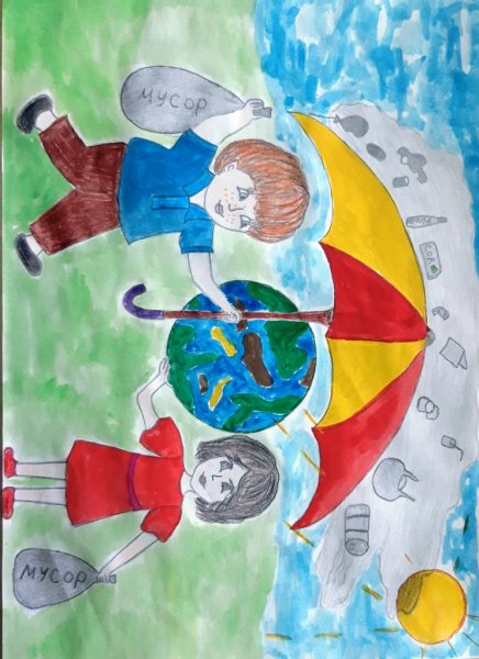 Рисунок Защитим свою планету