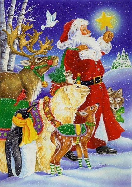 Рисунки на тему нового года