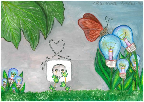 Конкурс детских рисунок Энергетика