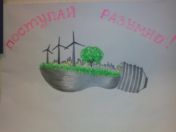 Плакат Энергетика будущего