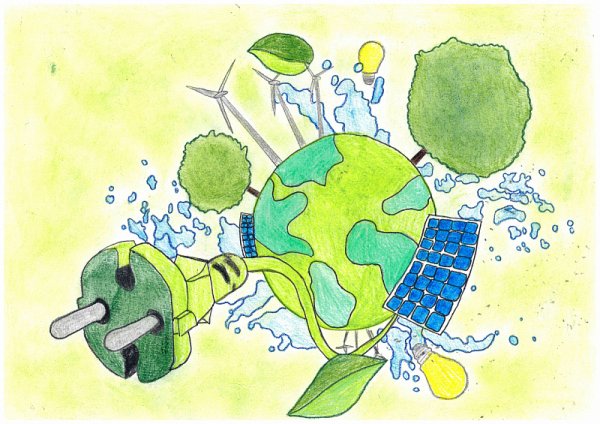 Экология будущего рисунки