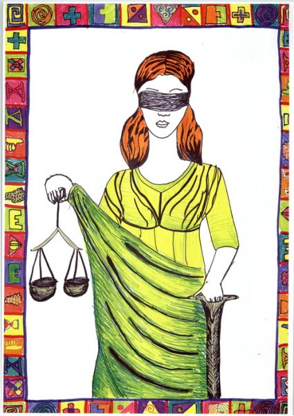 Рисунки на тему правосудие
