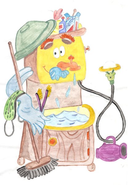 Рисование на тему чистота