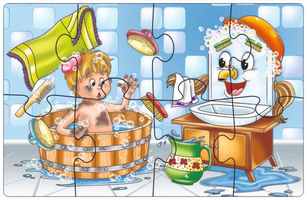 Пазл Мойдодыр