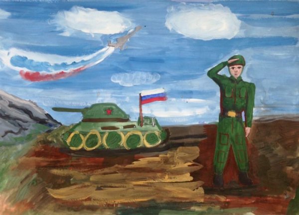 Армия глазами детей