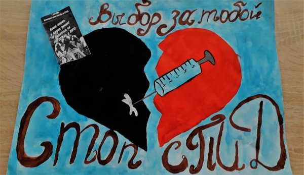 Стоп СПИД рисунки