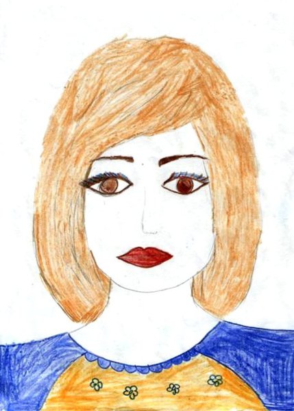 Мамина улыбка рисунок