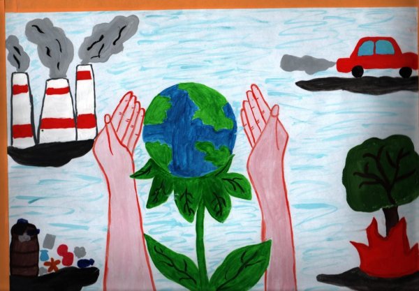 Рисование на тему экология