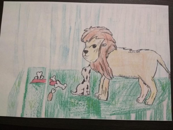 Лев и собачка толстой