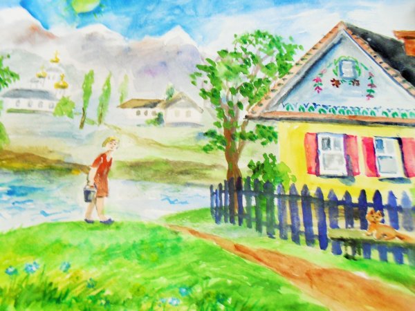 Краснодарский край рисунок