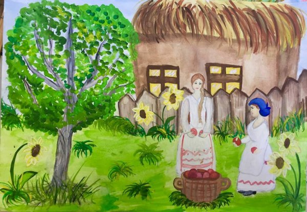 Рисунок на тему Кубань моя Родина