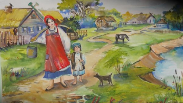 Рисунок моя Кубань