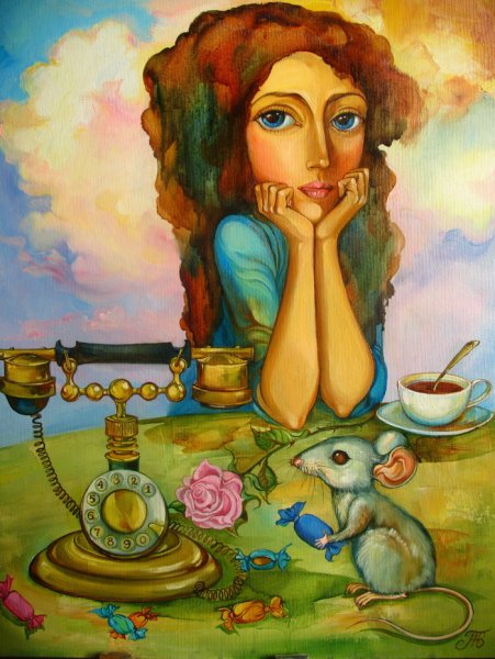 Гаммы. Художник Татьяна Дешковец.