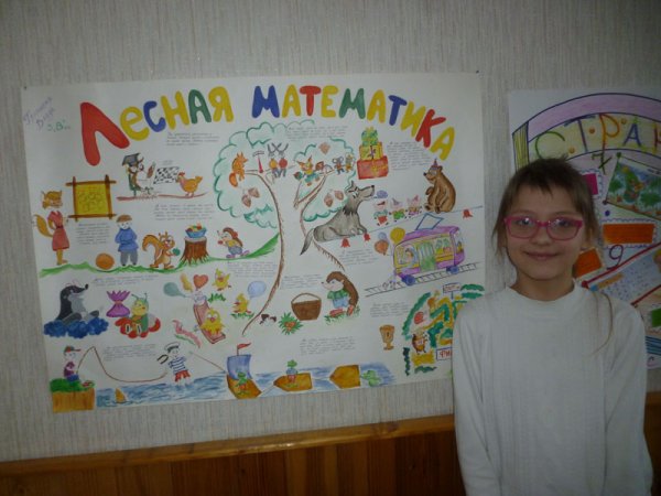 Страна математики плакат