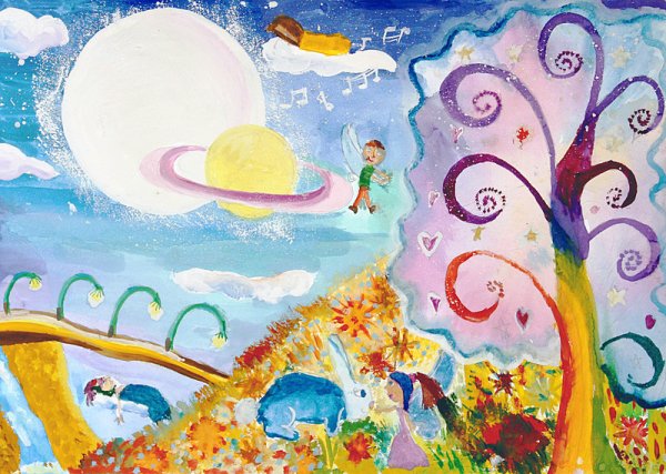 В стране Вообразилии рисунки