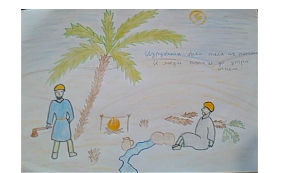 Три пальмы Лермонтов иллюстрации